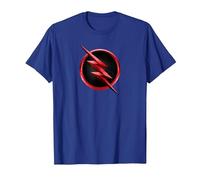 The Flash TV Series Reverse Flash Logo Maglietta, Uomo, Blu Reale, 3XL