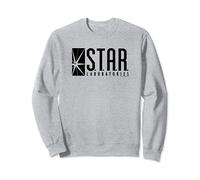 The Flash TV Series S.T.A.R. Labs Black Grey Felpa