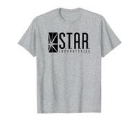 The Flash TV Series S.T.A.R. Labs Black Grey Maglietta
