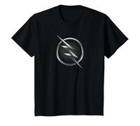 The Flash TV Series Zoom Logo Maglietta, Bambini, Nero, 3 Anni