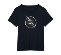 The Flash TV Series Zoom Logo Maglietta, Donna Plus-Size, Nero, 5X