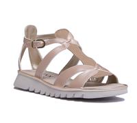 The Flexx Free Onda S-FLEX Caviglia Cinturino Bckl Sandalo IN Oro Misura UK 4 -