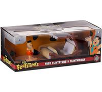 THE FLINTSTONE FRED FLINTSTONE & FLINTMOBILE 1:32 + PERSONAGGIO - Giocolandia
