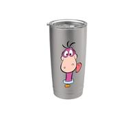 The Flintstones Dino Headshot Bicchiere termico in acciaio inox doppia parete