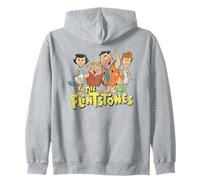 The Flintstones Family And Logo Felpa con Cappuccio