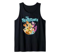 The Flintstones Family Circle Canotta