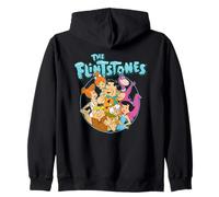 The Flintstones Family Circle Felpa con Cappuccio