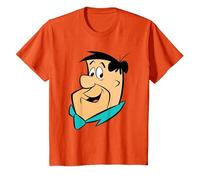 The Flintstones Fred Face Maglietta, Bambini, Arancio, 2 Anni