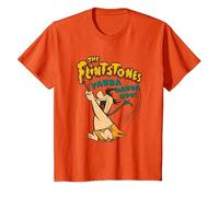 The Flintstones Fred Flintstone Yabba Dabba Doo Maglietta, Bambini, Arancio, 2 Anni
