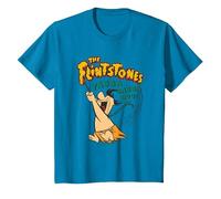 The Flintstones Fred Flintstone Yabba Dabba Doo Maglietta, Bambini, Zaffiro, 3 Anni