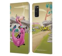THE FLINTSTONES PERSONAGGI CUSTODIA COVER A PORTAFOGLIO PER SAMSUNG TELEFONI 1