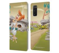 THE FLINTSTONES PERSONAGGI CUSTODIA COVER A PORTAFOGLIO PER SAMSUNG TELEFONI 1