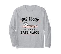 The Floor Is My Safe Place Maglia a Manica