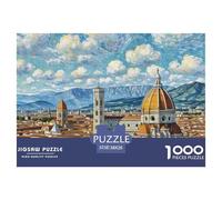 The Florence Cathedral 1000 Pezzi Puzzle Architecture Per Famiglie Qualità Premium Collection Sfida Mentale Relax 38x26cm/1000pcs