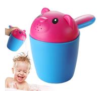 The Flow Bath Rinse Cup | Tazza per lavare i capelli + corpo | Rinserr Cup per il bagnetto con manico facile + doccia a pioggia rimovibile | Rinser Withh 2 Pack Cradle Cap Brush for Kids Toddler Body