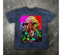 The Fly Jeff Goldblum Brundlefly T Shirt 80s Horror Film Classico Halloween
