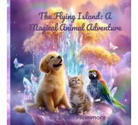 The Flying Island: A Bedtime Story About Magic, Friendship, and Talking Animals: A magical read aloud book for kids ages 3-6 with a cat, a dog, and a parrot on a glowing island adventure