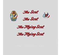 The flying scot bicycle Telaio Adesivi - decals - Trasferibili - N.02