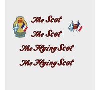 The flying scot bicycle Telaio Adesivi - decals - Trasferibili - N.04