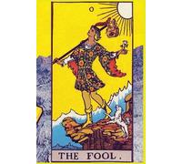 The Fool Tarot Notebook: A 6x9 Matte-Finish Journal with The Fool Card Design and Inspirational Quote for Writing and Reflection