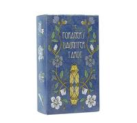 The Forager's Daughter Tarot - 78 pezzi misterioso mazzo di divinazione, gioco di carte Oracle, strumento di predizione della, hardware mistico, stile unico per flora fauna