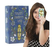 The Forager's Daughter Tarot Deck, set di carte Oracle da 78 pezzi, strumenti mistici per divinazione per , divertente predizione della e guida spirituale