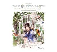 Aeppol The Forest Girl's Coloring Book (Tascabile)