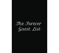 The Forever Guest List Planner: Wedding Guest List Notebook, includes tracking information for save the dates, invitations, and RSVPs