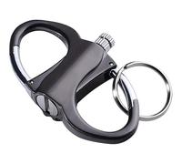 The Forever Lighter, set di accendini con simbolo dell'infinito, con portachiavi, set di accendifuoco di emergenza, portachiavi in metallo, bastone impermeabile illimitato, 1 pezzo, Portable