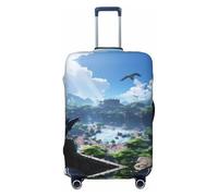 The Forgotten Kingdom - Copertura protettiva antigraffio per bagagli da 45,7 a 81,3 cm, nero, M, Nero , M