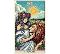 The Forza Tarocchi Puzzle di Legno Unico Card Pezzi By Fantasy Puzzles FP046