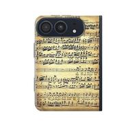 The Fowler Mozart Music Sheet Case Cover Custodia per iPhone Duo