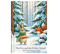 "The Fox and the Frosty Carrot: A Winter Woodland Coloring Adventure"