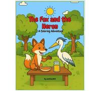 The Fox and the Heron A Coloring Adventure