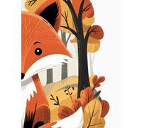 The Fox's Forest Secrets: with College Ruled Interior
