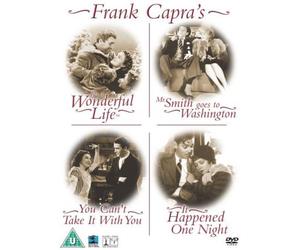 The Frank Capra Collection: It's A Wonderful Life / Mr. Smith Goes To Washington / You Can't Take It With You / It Happened One Night [DVD] by James Stewart