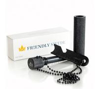 THE FRIENDLY SWEDE Accendino di Sopravvivenza XL Ideale per Principianti - Pietra Focaia per Campeggio e Escursioni (XL)