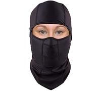 THE FRIENDLY SWEDE Passamontagna Multiuso in Tessuto Felpato ed Elasticizzato per Running, Moto e Sport Invernali - Garanzia A Vita ([Arctic] Nero)