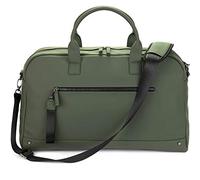 The Friendly Swede Weekender - Borsa da viaggio per uomo e donna, di alta qualità, in poliuretano vegano, 35 l, verde opaco, 35L