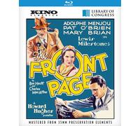 The Front Page (Blu-ray) Adolphe Menjou Pat O'Brien Mary Brian Adolph Menjou
