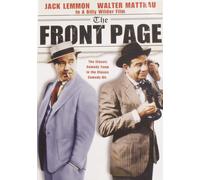 The Front Page (DVD) Jack Lemmon Walter Matthau Susan Sarandon Vincent Gardenia