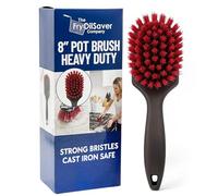 The FryOilSaver Co. 90048 - Spazzola piccola per pentole | Setole resistenti a lunga durata | Perfetto per pulire la sporcizia pesante da pentole e padelle | Spazzola per pulire pentole e padelle da