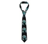 The G-Host Behind The Tree Uomo Cravattino Classica Neckties Formale Cravatte Per Completo Matrimonio Festival