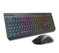 The G-Lab Combo Tungsten - Set Tastiera e Mouse Gaming Wireless RGB
