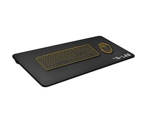 The G-Lab K-Board Cadmium Plateau per Laptop con Cuscino XXL, Ideale per Ufficio in Casa/Giochi da Letto o Divano, Supporto per Laptop da 13”-19”, Lapdesk Extra Large con Maniglia