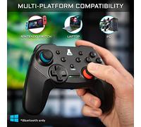 THE G-LAB K-Pad THORIUM SWITCH Controller Da Gioco Wireless Bluetooth Con Vibrazioni Incorporate, Controller da Gioco Gamepad Con Connessione Wireless - Gamepad per Nintendo Switch/PC