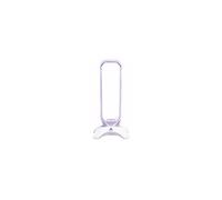 THE G-LAB K-STAND RADO - Retroilluminazione RGB, 2 porte USB, base antiscivolo CUFFIE GAMING, Bianco