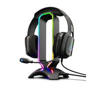 THE G-LAB K-Stand RADON Supporto per Cuffie da Gioco - Retroilluminazione RGB, U