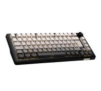 The G-Lab KEYZ Elite 300 GRG - Tastiera Gamer Wireless TKL Tri Mode 2.4 Ghz/Bluetooth/cablata - Tastiera meccanica Hot Swap, Switches Prelubrificati, Incisura Laterale, RGB+Macro - AZERTY FR - Windows
