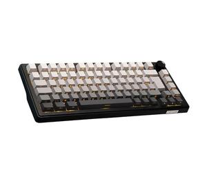 The G-Lab KEYZ Elite 300 GRG - Tastiera Gamer Wireless TKL Tri Mode 2.4 Ghz/Bluetooth/cablata - Tastiera meccanica Hot Swap, Switches Prelubrificati, Incisura Laterale, RGB+Macro - AZERTY FR - Windows